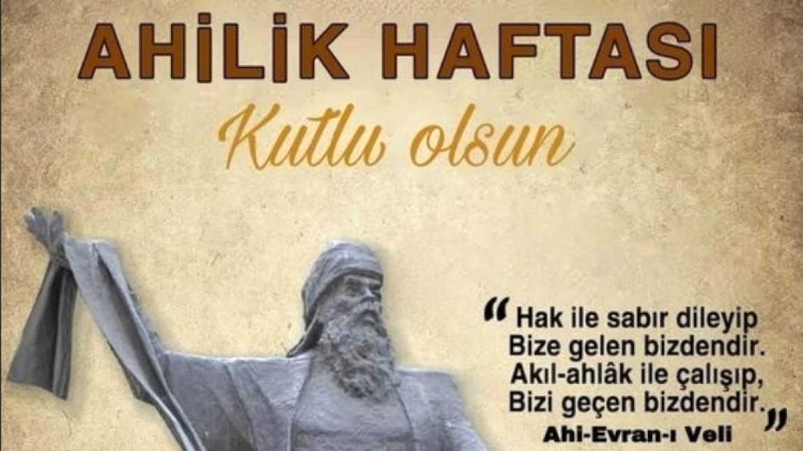 2025 Ahilik Kültürü Haftası